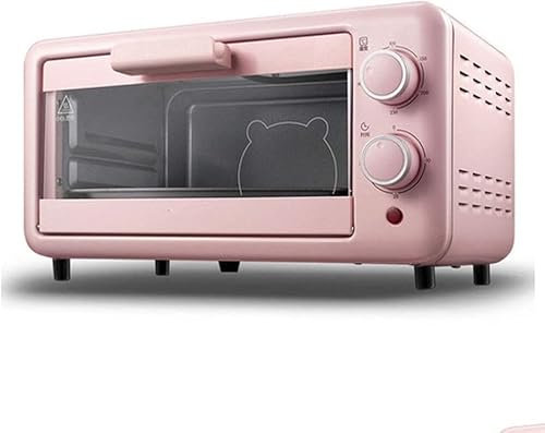 LABLADUO Air Fry Toaster Oven, Mini Toaster Oven Frying Pan Mini Baking Oven, Convection Toaster Oven with Timer, Broil Settings, Can Bake Pizza, Toast, Bagels, Pizza