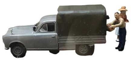 Veicoli Proporzionali 1:43 Per Peuge 403 Pickup Die-casting Alloy Static Car Model Home Decoration Garage Scene Static Car Model Mini Modello Di Auto