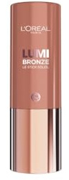 L'Oréal Paris Lumi Bronze 100 Sunkissed Rose | L'Oréal Paris Lumi Bronze Stick Bronzant Tint Hâlé 100 Sunkissed Rosa