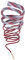 Allen BORE-NADO Bore Cleaner, Barrel Cleaning Rope, Gun Snake - for Handguns, Rifles, or Shotguns, Gray/White/Red, 40 Caliber (70583)