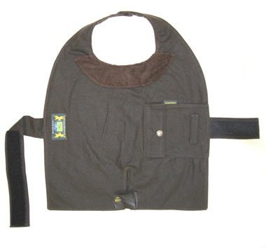 hunter-outdoor braun gewachste Baumwolle Hundemantel