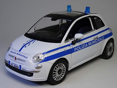 NewRay Fiat Cinquecento Polizia Municipale Scala 1:24 Modellino