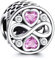 NINGAN Ich liebe dich für immer Charme-Charms-Anhänger 925 Sterling Silber Charm Bead für Chamilia und europäische Armbänder und Halskette (Unendlichkeit Liebe Herz)
