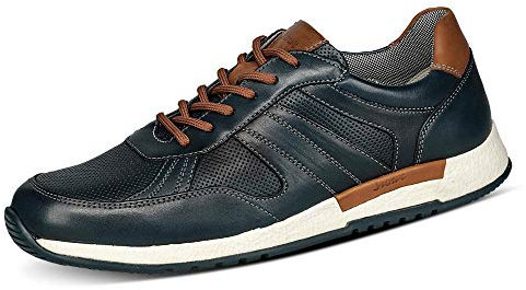 Sioux Herren ROJARO Sneaker, Bleu Indaco, 42.5 EU