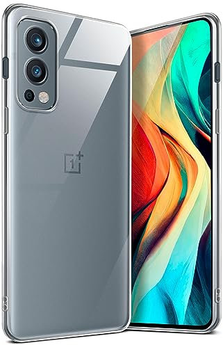 moex Aero Case für OnePlus Nord 2 5G Hülle Durchsichtig, Silikon Handyhülle Transparent, Clear Case Ultra Slim, Backcover Schutzhülle Dünn, Silikonhülle Minimalistisch, Klar