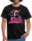 Spreadshirt Pink Panther Wer hat an der Uhr gedreht Lustiger Spruch Männer T-Shirt, S, Schwarz