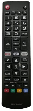 Replacement For LG Remote Control For 49UF640V 49 Smart WiFi Built In UHD 4k LED TV HD'