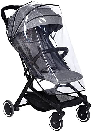 XINXI Protections Pluie Et Vent pour Poussettes, Imperméable Habillage Pluie pour Poussette Housse Universelle pour Tout Type De Poussettes, Stroller Weather Shield Rainproof