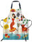 Smooffly Delantal ajustable con emblemas y símbolos de España, para cocinar, cocinar, cocinar, cocinar, para mujeres y hombres, para el hogar, cocina, restaurante, cafetería, hornear, jardinería,