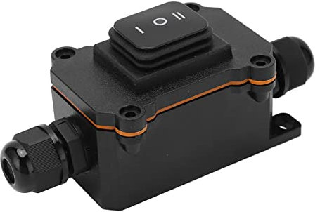 Wippschalter, 12V 16A 6 Polig 3 Positionen EIN/AUS/EIN Wippschalter IP68 Wasserdicht Universeller Wipp Kippschalter für Auto, Boot, Schiff, Wohnmobil