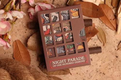 JP GAMES LTD Hyakki Yagyo Spielkarten (YOKAI REALM Edition – Japanisches Mythologie-Deck) – Luxus-Deck von Room One Cards, Sammeldeck für Erwachsene, ab 14 Jahren