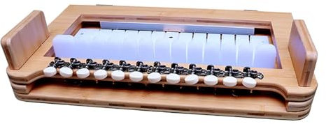 Wooden Soap Cutter with 12 Wires, Loaf Soap Cutter, Multi Soap Cutter, Bamboo Soap Cutter with Steel Wire