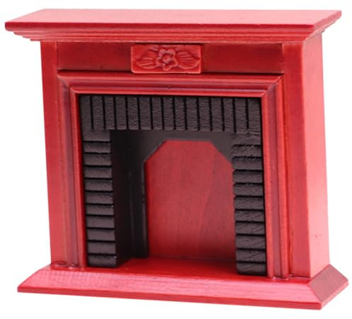 VICASKY Mini Cheminée Bois Décoration De Maison Meubles De Cheminée Miniature Domestique Maison
