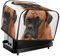 Funda para tostadora Funda antipolvo Perro Boxer con cara triste Funda para tostadora de 4 rebanadas