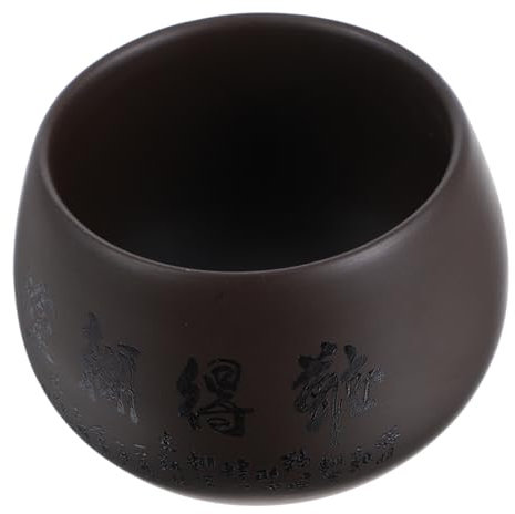 SOLUSTRE Tasse À Thé Violette Chinoise Capacité Design Unique Céramique Retention De Chaleur Optimale Pour Gongfu Et Autres Boissons