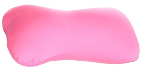 MWZBTG Mikroperlen Nackenkissen, 38x20 cm Nackenstützkissen, Rundrohr-Nackenkissen, Tragbare Ergonomische Kopfstütze, Rückenstütze Für Flugzeug, Auto, reisens,