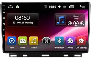 Car Stereo Carplay Radio de Coche para Renault Clio 5 2019-2021 HD Pantalla Táctil+Llamadas Manos Libres Bluetooth+WiFi, Navegador GPS/Mandos Volantes, 4 Nuclear 1G+16G