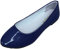 MISSMAO Damen Ballerinas, Bequeme Slip-Ons, Flache Freizeitschuhe, Helles Kunstleder, Komfort und Stil,Schwarz Blau,EU 35