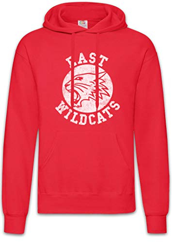 Urban Backwoods East Wildcats Hoodie Kapuzenpullover Sweatshirt Rot Größe L