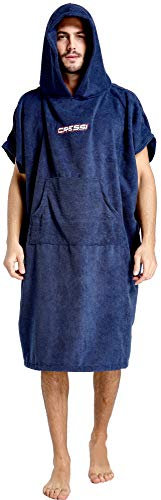 Cressi Herren Robe Poncho Mit Kapuze