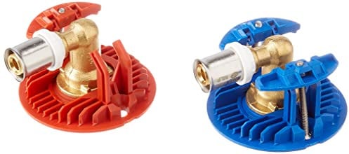 SOMATHERM FOR YOU - 303520501 - raccordo di fissaggio impianto doccia o vasca da bagno/doccia multistrato tubo Ø16 - Kit Completo di raccordi a pressare F15 / 21