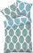 Dyckhoff Weichfrottier Bettwäsche Lina Jade 1 Bettbezug 135 x 200 cm + 1 Kissenbezug 80 x 80 cm