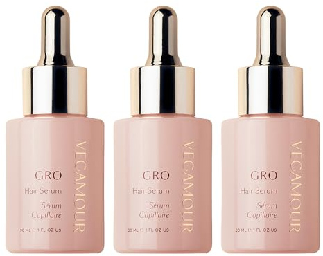 VEGAMOUR GRO Haarserum gegen dünner werdendes Haar und Haarausfall, 3er Pack
