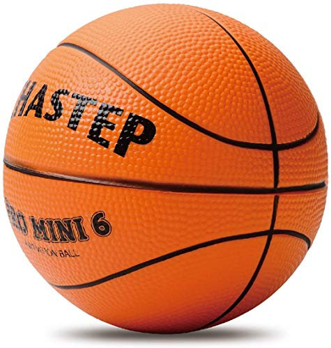 Chastep Mini Basketball, 6 Schaumball. Weich und federnd, sicher zu Spielen (Orange)