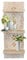 Oriental Galerie Wandregal Wandbrett mit 3 Ablagen Küchenregal Hängeregal Vintage Landhaus Shabby Chic Regal Panel Model Anisa 25 cm breit weiß