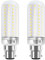 HZSANUE B22 LED Mais Lampen 32W, 3000K Warmweiß, 3600Lm,B22 Bajonett LED Leuchtmittel,240W Glühlampen Äquivalent,Nicht Dimmbar, 2er-Pack