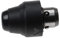 vhbw SDS Plus Bohrfutter kompatibel mit Bosch GBH 2-28 DFV, GBH 2-28 DFR Akku Bohrschrauber, Bohrmaschinen - 1,9 cm Innendurchmesser, Schwarz