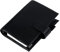 Moterm Personal Luxe Ringe Planer - Echtes Leder Binder Organizer (30mm Ring, Kiesel-Schwarz)