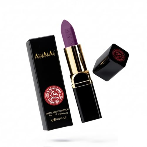 Halal MATTE VELVET LIPSTICK Long Lasting up to 16h Vegan and Cruelty-Free (AL-27-HOORAIN) | Alcohol-free