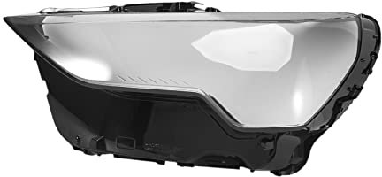 QWERTYUI AISHANBAIHUODIAN Autoscheinwerferabdeckung passend for Audi Q3 2019 2020 2021 Scheinwerferabdeckung Autoersatz Frontscheinwerfer Lampengehäuseabdeckung Links