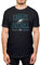 Hybrid Sports NFL Football Arch – Offizielles Lizenzprodukt für Erwachsene, kurzärmeliges Fan-T-Shirt für Männer und Frauen, Philadelphia Eagles - Schwarz, 3XL