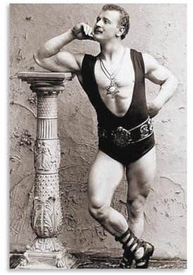 TINCHEW Poster für professionelle Bodybuilder Eugen Sandow (4), Wandkunst, Tapisserie, Druck, Malkunstwerke, moderne Dekoration, Schlafzimmer, Wandteppich, 30 x 45 cm