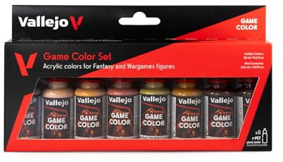 Vallejo Game Color Skin Tones – Set de 16 colores