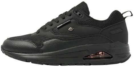 British Knights Herren Lennox Sneaker, Black/Black, 37 EU