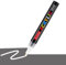 Rwoythk 1 Pcs White Marker Pen, Permanent Acrylic Marker, Fine Round Nib 1-2mm, Suitable For Drawing On Canvas, Art Paper And Wood - Acrylic Markers For Pebbles