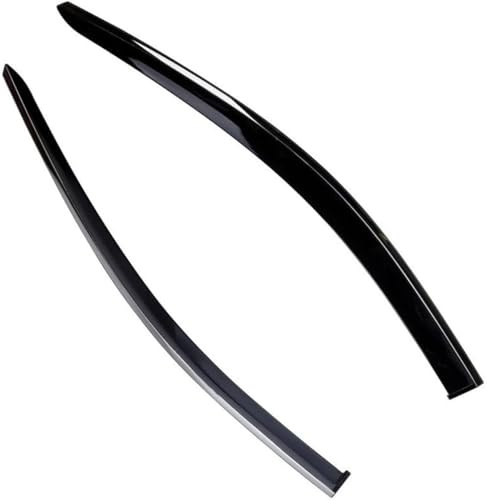 YoQIK 4 Stück Auto Fenster Windabweiser für Smart 451 Fortwo 2008-2014,Dach Seitenfenster Winddeflektoren Windabweisern Abweiser Visier Regenabweiser Regenschutz Zubehör