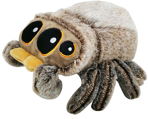 IFHDO Stofftier Puppe, Spinnen Plüschtier Puppe, Stofftier Niedlicher Spinnen, Kuscheltiere Simulation Spinne, Kuscheltier Geschenk Spinnenpuppe für Kinder und Kuscheltierliebhaber Geschenk (20 cm)