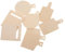 ibasenice 8stücke Teiliges Mini Schneidebrett Aus Holz Für Puppenhaus Küchenzubehör Unvollendete Miniatur Cutting Boards Für Szenen Für Modelle Und Puppen