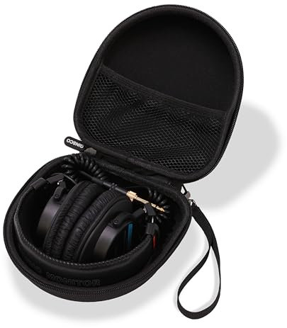 Ginsco New Hard Case Compatible with Beats Solo 4/3/Studio Pro/Studio 3 Bluetooth Headphones, with Soundcore/BERIBES/TOZO/KVIDIO/SNOY MDR7506/ATH M30X/Marshall Major V, Travel Carrying Headphone Case