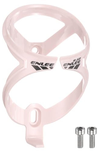 sourcing map Bicycle Water Bottle Holder Ultra Lightweight Universal Bike Bottle Cages Cycling Cup Holder for MTB Road Gravel, Pink