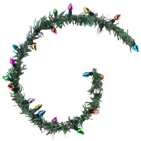 Garneck Simulierte Weihnachten Rattan Lichterkette Puppenhaus Mini Lichter Zubehör Für LED Kranz Winzige Figuren Kunststoff