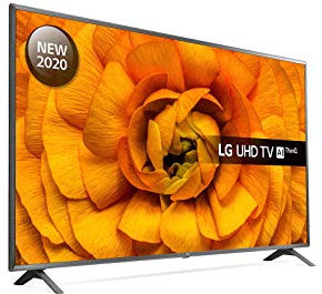 LG 86UN85006LA - Smart TV 4K UHD 217 cm (86) con Inteligencia Artificial, Procesador Inteligente α7 Gen3, Deep Learning, 100% HDR, Dolby Vision/ATMOS