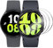 CAVN 4-Stück Kompatibel mit Samsung Galaxy Watch 7/6 / 5/4 44mm Schutzfolie Glas, Wasserdichtes Glas Schutz Displayschutzfolie Anti-Kratzen Displayschutz für Galaxy Watch 4/5/6/7 (44mm)