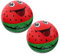 FOYTOKI 2st Aufblasbare Bälle Unterwasserbälle Wasservolleyball Aufblasbarer Wassermelonen-hüpfball Strandpartyzubehör Wasserball Softball Wasser Gummiball Riese Schmecken Billard Pvc