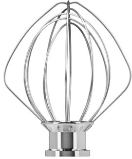 Welikekitchen Fouet en acier inoxydable 5KSM35WW - Passe au lave-vaisselle - Pour mini robot de cuisine de 3,3 l - 5KSM3311X
