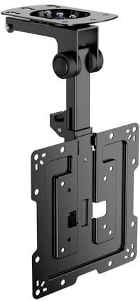 AISENS CT43S-187 Soporte de Techo para Monitor/TV Hasta 20Kg de 19-43 Negro